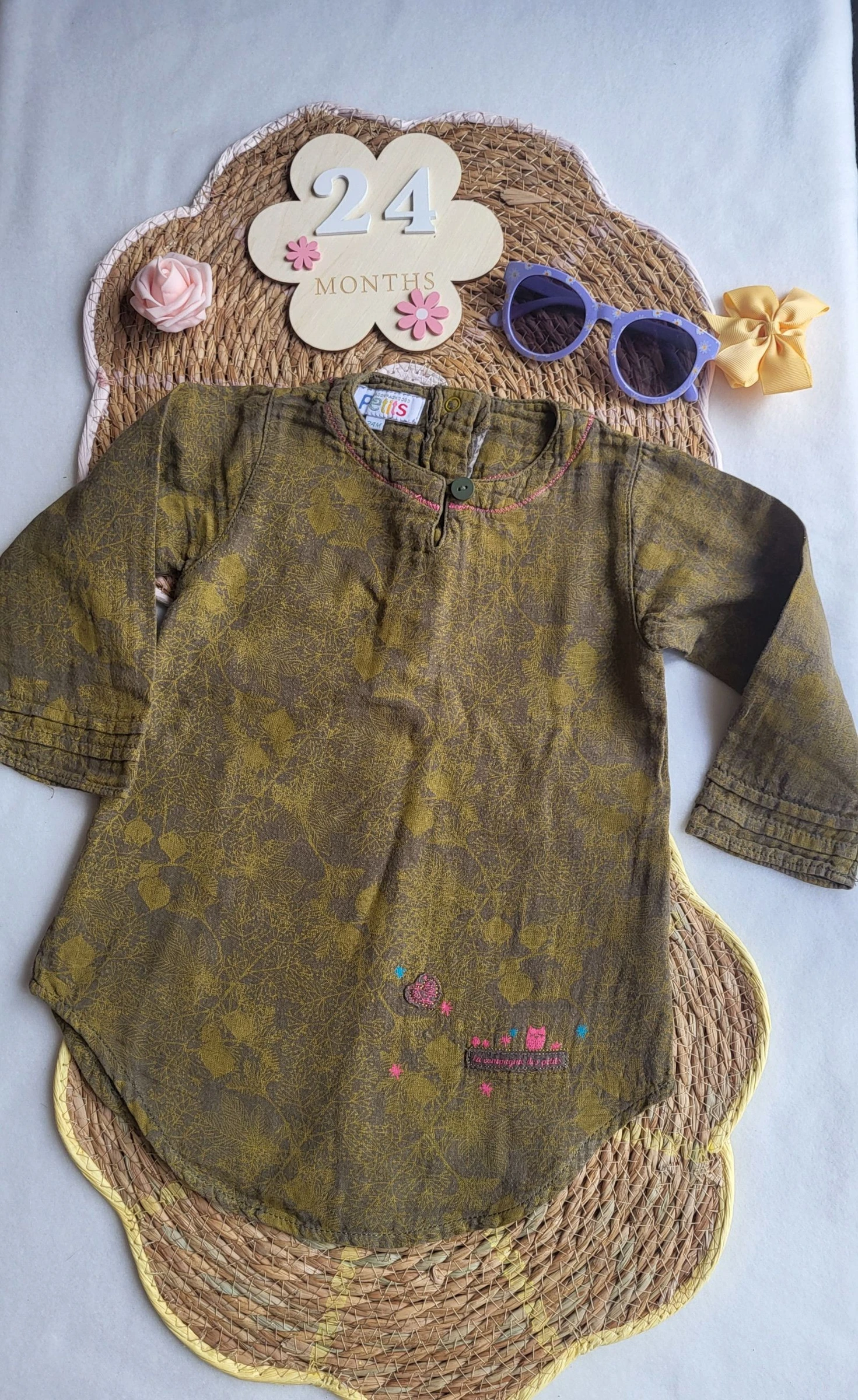 Tunique robe 24 mois